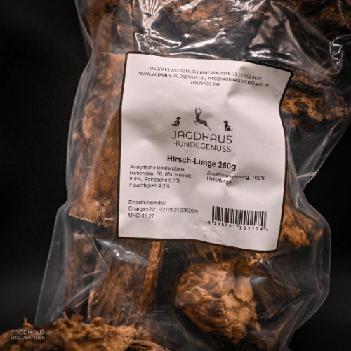 Hirsch Lunge, geschnitten 250g
