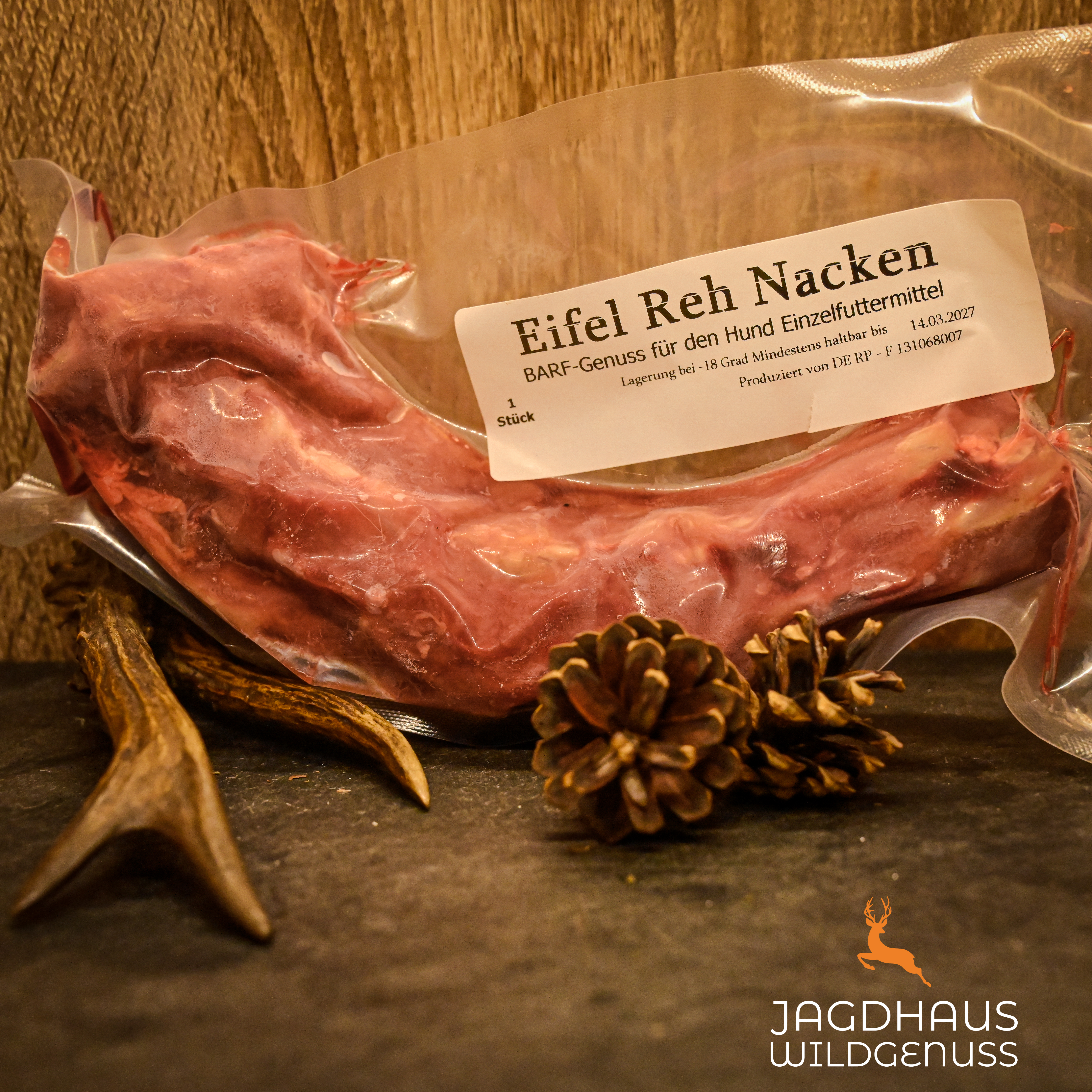 BARF-Rehnacken Knochen