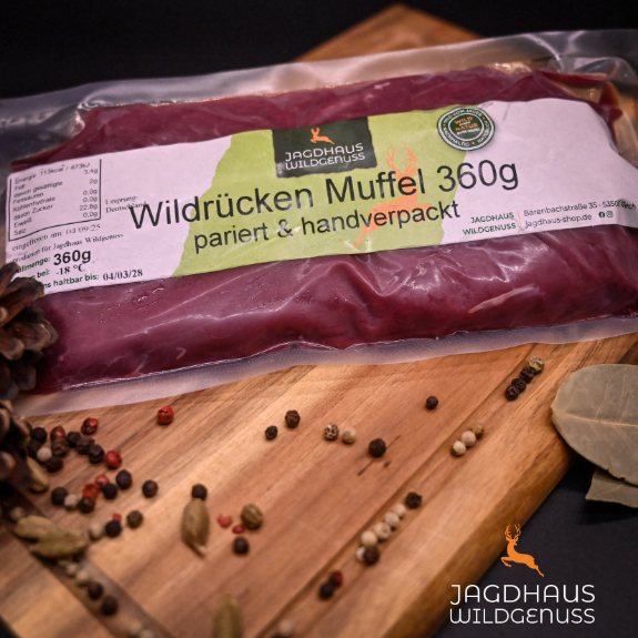 Mufflonrücken 460g