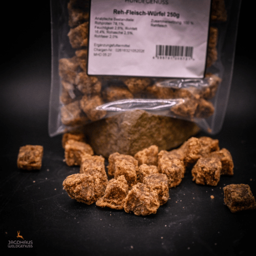 Reh-Fleischwürfel 250g