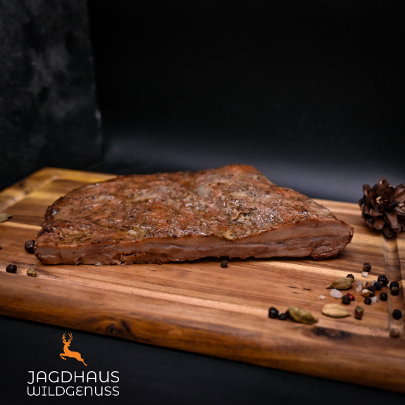 Wildschwein Bauch, sous vide gegart