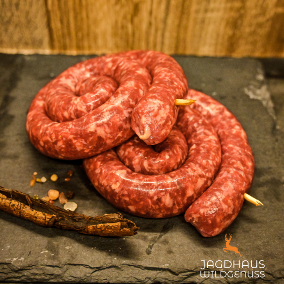 Grobe Wildgriller -  Wildbratwurst
