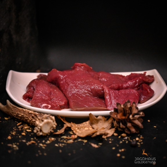 Hirsch Schnitzelfleisch