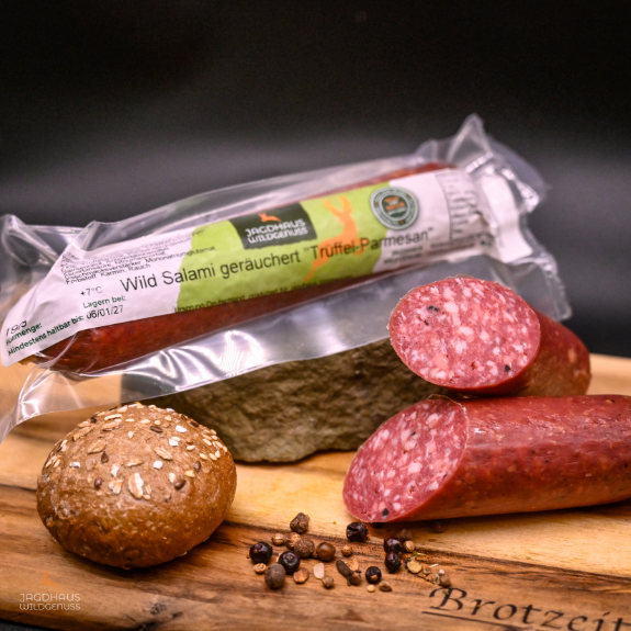 Wilde Eleganz | Wildsalami Trüffel & Parmesan