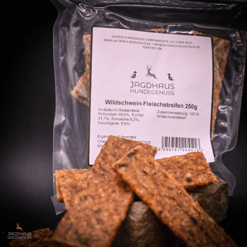 Wildschwein-Fleischstreifen 250g