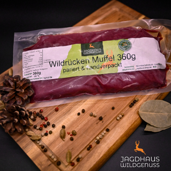 Mufflonrücken 460g
