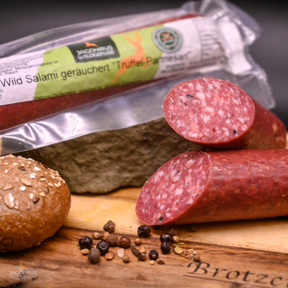 Wilde Eleganz | Wildsalami Trüffel & Parmesan