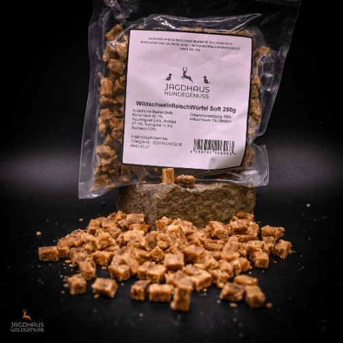 Wildschwein Fleischwürfel Soft 250g