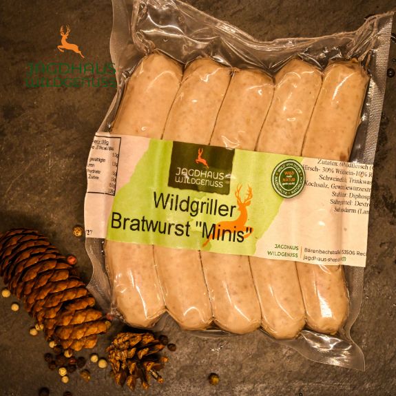 mini Wildgriller Bratwurst 5er