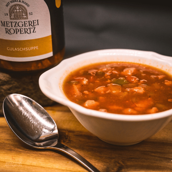 Gulaschsuppe, Metzgerei Ropertz