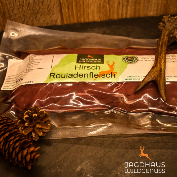 Hirsch-Rouladenfleisch