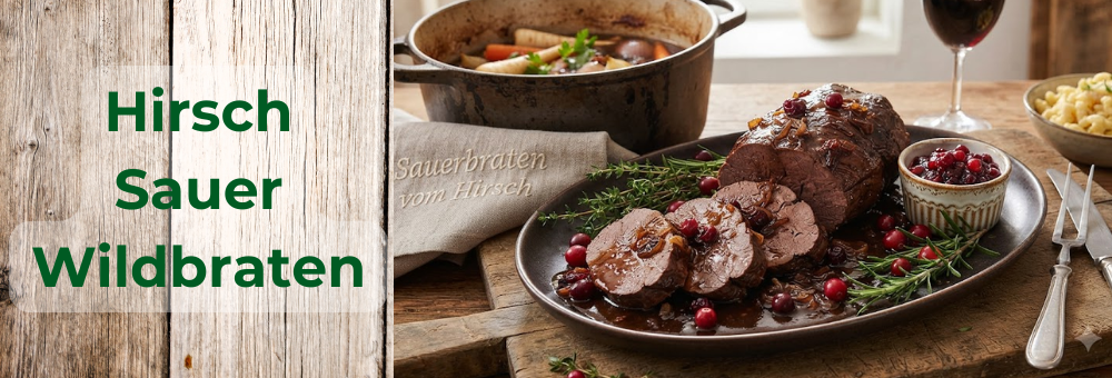 Hirsch Sauerbraten