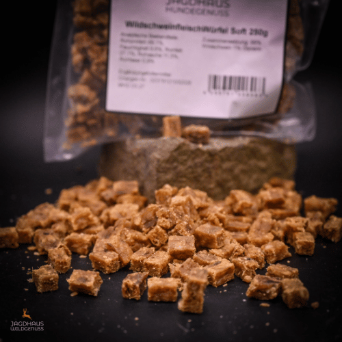 Wildschwein Fleischwürfel Soft 250g