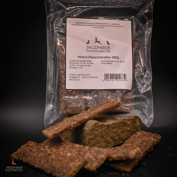Hirsch-Fleischstreifen 250g