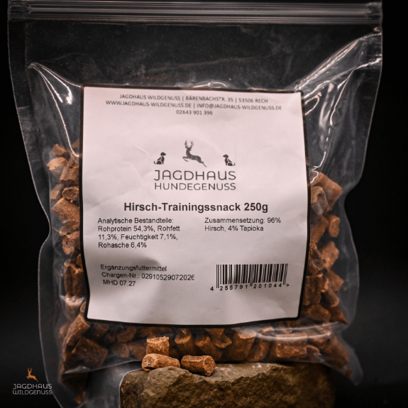 Hirsch- Trainingssnack / Sticks 250g
