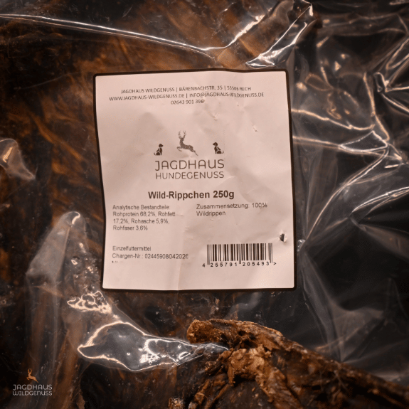 Wild Rippen getrocknet | 250g
