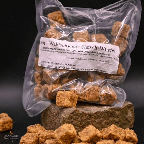 Wildschweinfleisch-Würfel