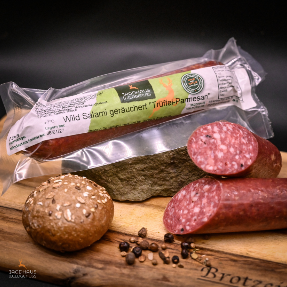 Wilde Eleganz | Wildsalami Trüffel & Parmesan