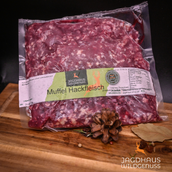 Mufflon Hackfleisch, 500g