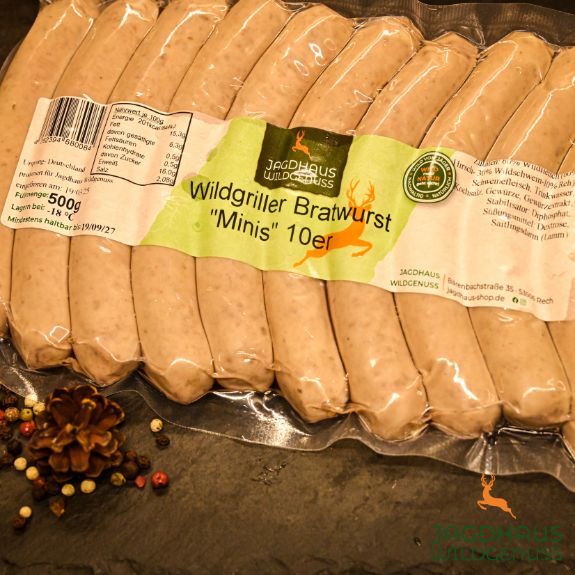 mini Wildgriller Bratwurst 10er