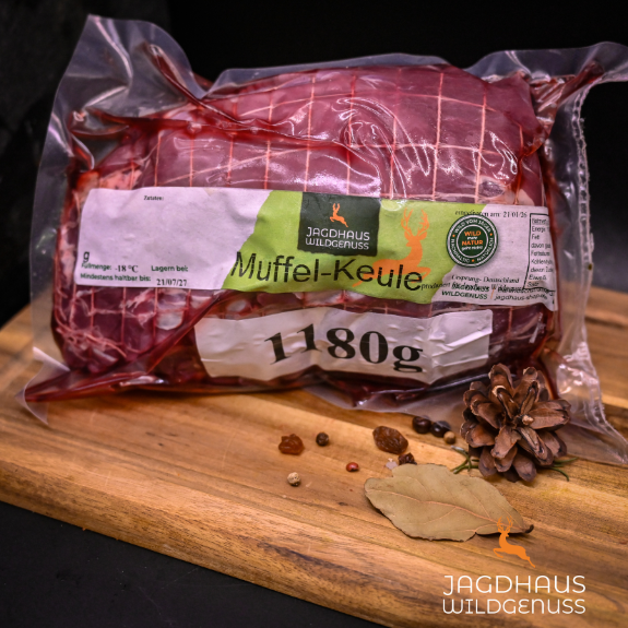 Mufflonkeule - Wildbraten 950g