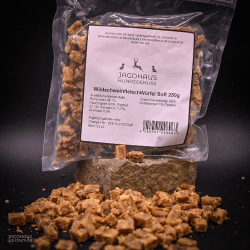 Wildschwein Fleischwürfel Soft 250g