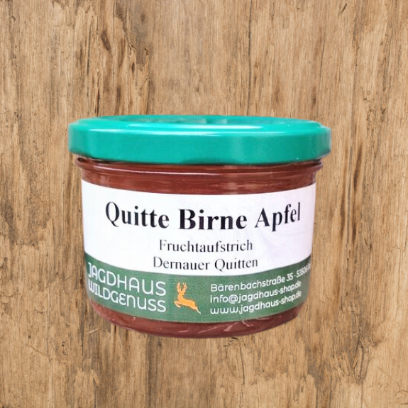 Quitte-Birne-Apfel Fruchtaufstrich 🍐🍎