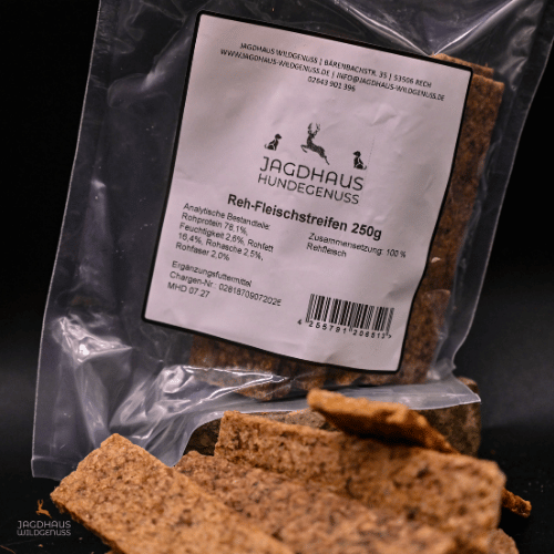Reh Fleischstreifen 250g
