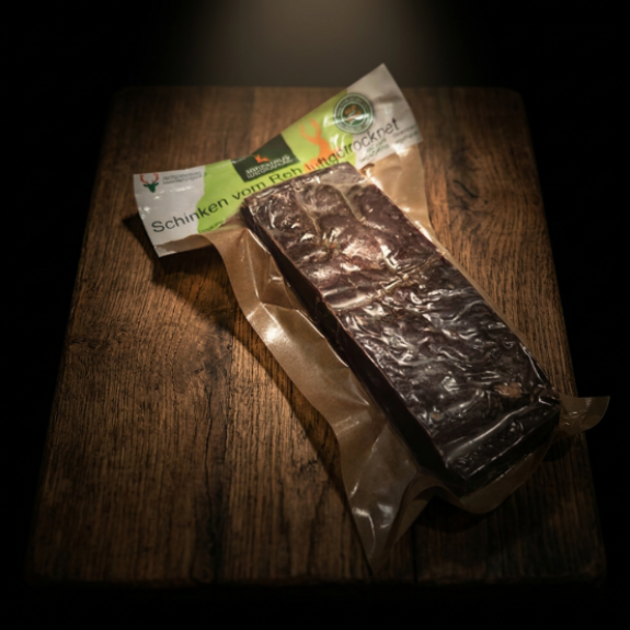 Waidmanns Gold – Luftgetrockneter Rehschinken 110g