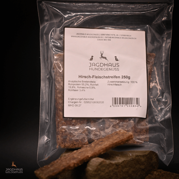 Hirsch-Fleischstreifen 250g