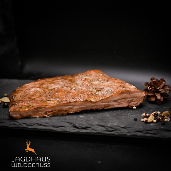 Wildschwein Bauch, sous vide gegart