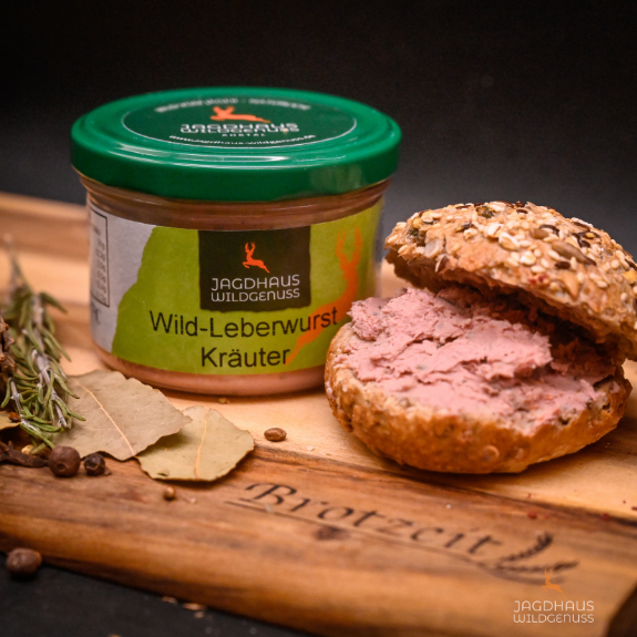 Wild Leberwurst fein | Kräuter
