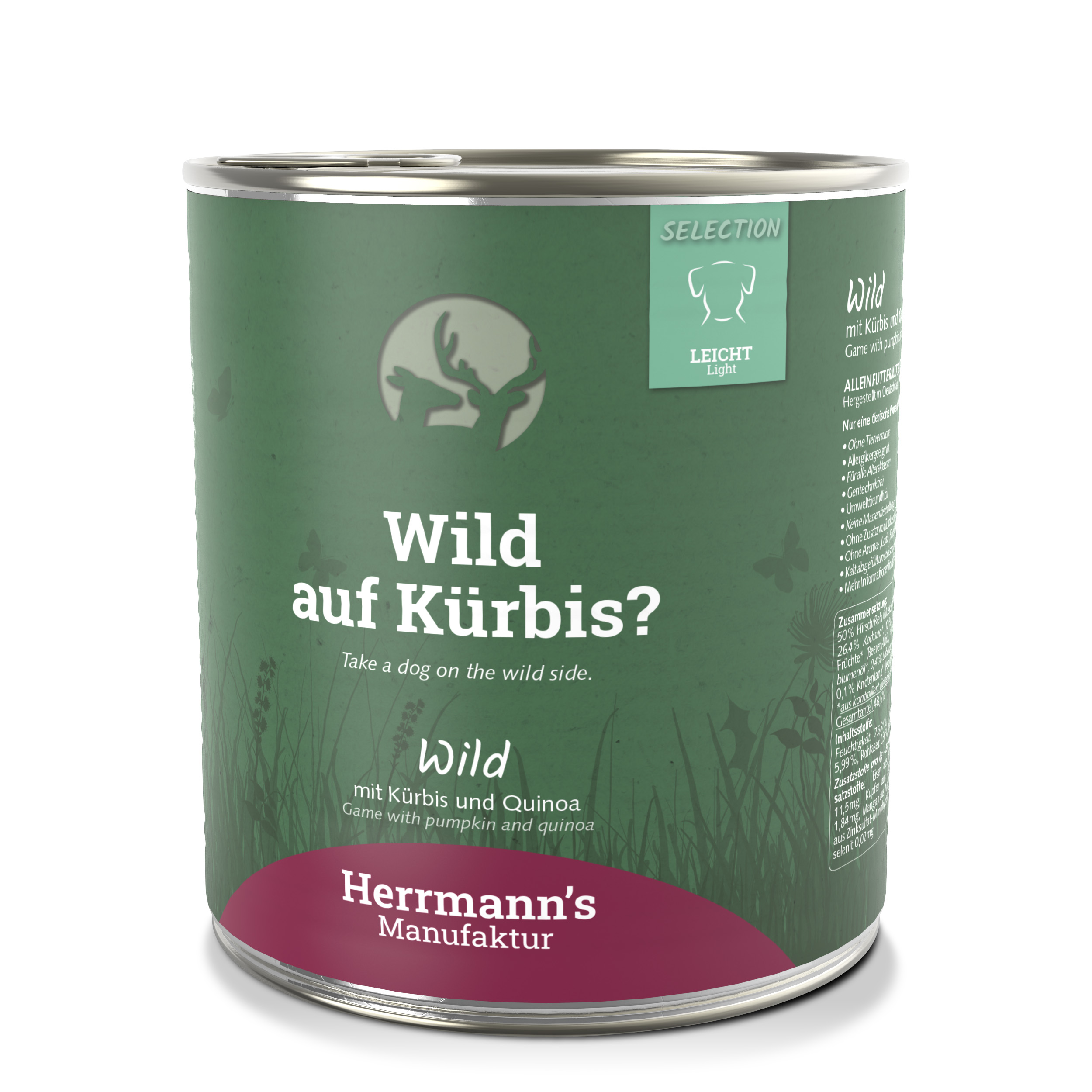 Wild Kürbis Quinoa 800g 🐶 Herrmanns