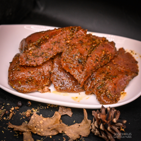 Rückensteak Wildschwein, mariniert