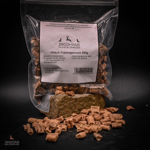 Hirsch- Trainingssnack / Sticks 250g